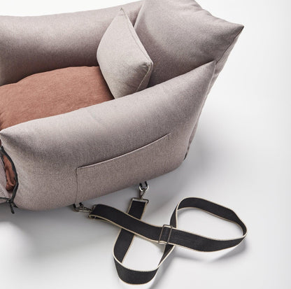 DOTOUUD 3-in-1 Pet Car Seat & Bed